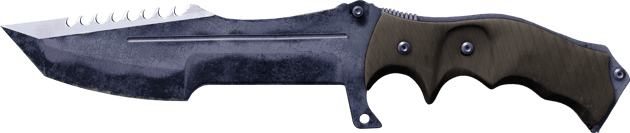 Preview image 2 of ★ StatTrak™ 猎杀者匕首 | 蓝钢 (战痕累累)