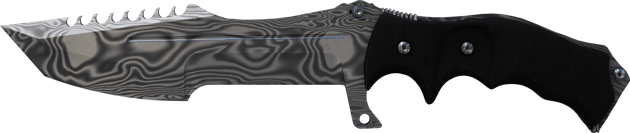 Preview image 2 of ★ StatTrak™ Jagdmesser | Damaszener Stahl (Fabrikneu)