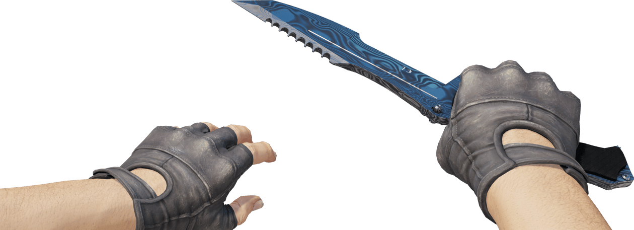 Preview image 4 of ★ StatTrak™ Jagdmesser | Damaszener Stahl (Fabrikneu)