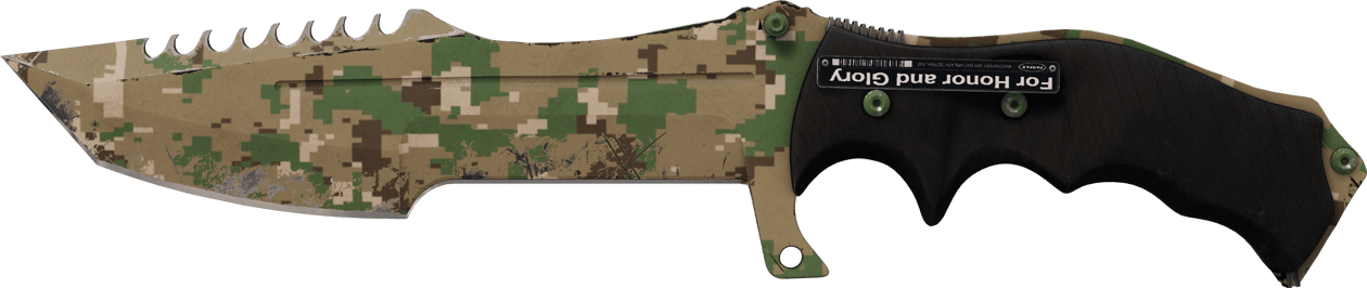 Preview image 2 of ★ StatTrak™ Faca Huntsman | Forest DDPAT (Testado no Terreno)