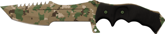 Preview image 2 of ★ StatTrak™ Dao Huntsman | Forest DDPAT (MW - Trầy ít)