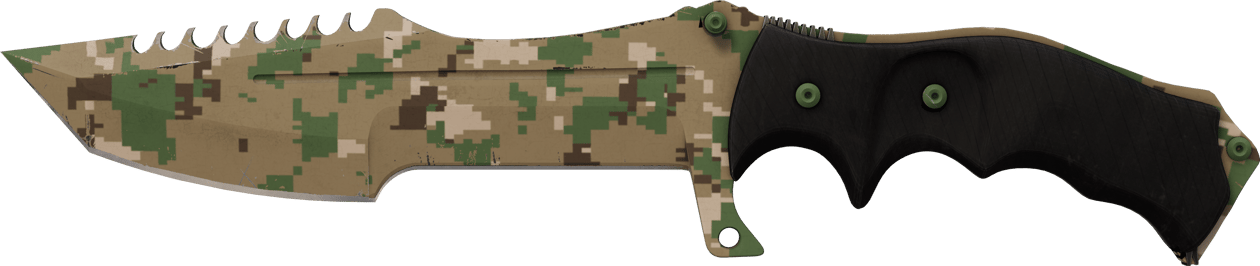 Preview image 2 of ★ StatTrak™ Faca Huntsman | Forest DDPAT (Com Pouco Uso)