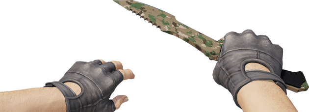 Preview image 4 of ★ StatTrak™ Dao Huntsman | Forest DDPAT (MW - Trầy ít)