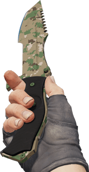 Preview image 3 of ★ StatTrak™ Dao Huntsman | Forest DDPAT (MW - Trầy ít)