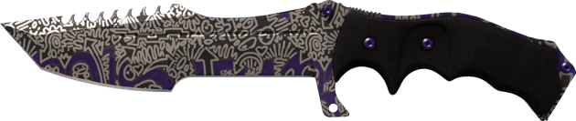 Preview image 2 of ★ StatTrak™ Faca Huntsman | Freehand (Com Pouco Uso)