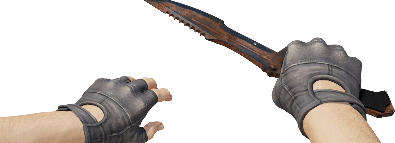 Preview image 4 of ★ StatTrak™ Couteau de chasse | Aspect rouillé (Marquée par les combats)