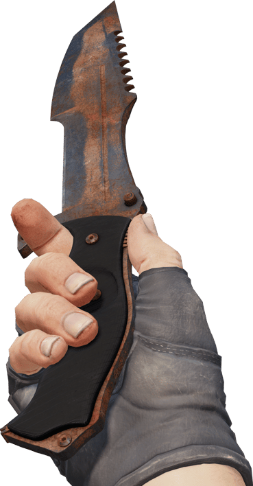 Preview image 3 of ★ StatTrak™ Couteau de chasse | Aspect rouillé (Marquée par les combats)