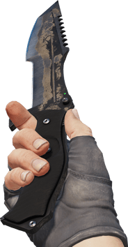 Preview image 3 of ★ StatTrak™ Faca Huntsman | Scorched (Gasto)