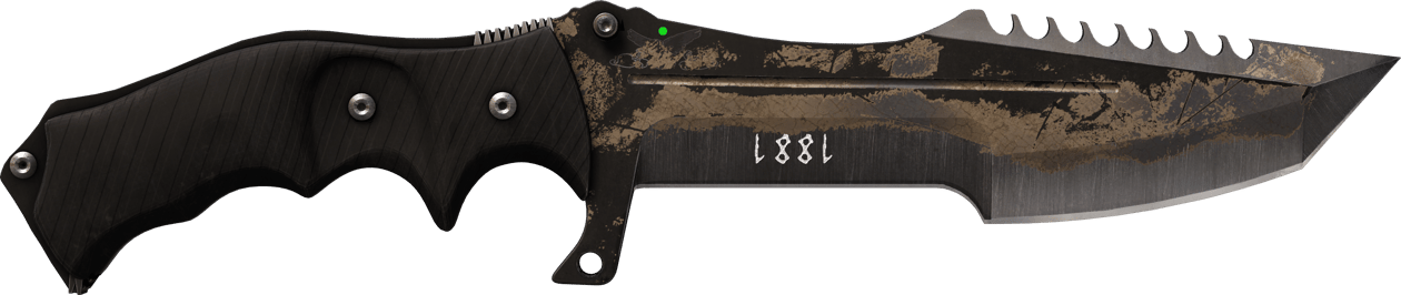 Preview image 1 of ★ StatTrak™ Dao Huntsman | Scorched (BS - Mòn qua thực chiến)