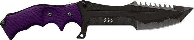 ★ StatTrak™ Faca Huntsman | Ultraviolet (Gasto)
