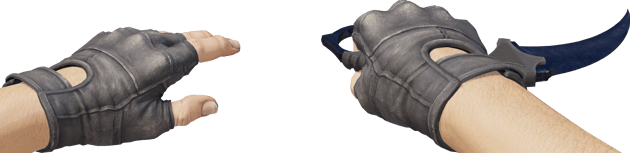 Preview image 4 of ★ StatTrak™ Karambit | Azul metalizado (Deplorable)