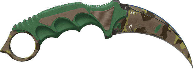 Preview image 2 of ★ StatTrak™ Karambit | Boreal Forest (Field-Tested)