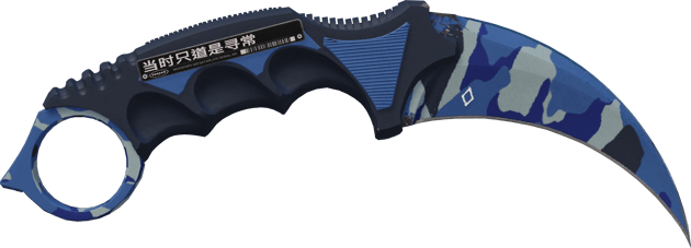 Preview image 2 of ★ StatTrak™ Karambit | Kirkas vesi (Suoraan tehtaalta)