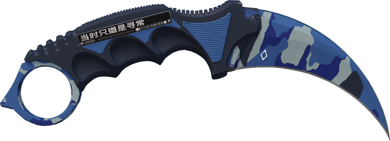 Preview image 2 of ★ StatTrak™ Karambit | Kirkas vesi (Suoraan tehtaalta)