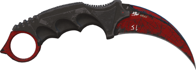 Preview image 2 of ★ StatTrak™ 爪子刀 | 深红之网 (战痕累累)