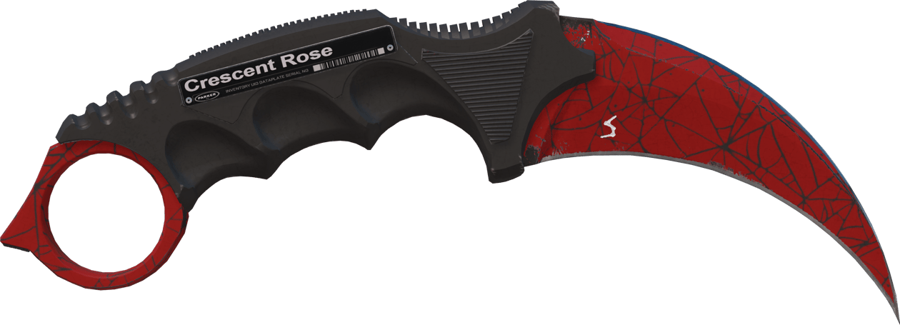 Preview image 2 of ★ StatTrak™ Karambit | Crimson Web (Usura minima)