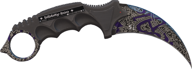 Preview image 2 of ★ StatTrak™ Karambit | Vapaa käsi (Käytössä kokeiltu)