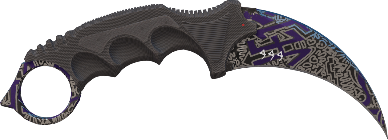 Preview image 2 of ★ StatTrak™ Karambit | Freehand (Com Pouco Uso)
