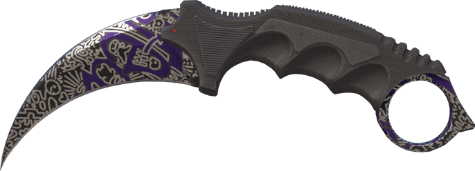 ★ StatTrak™ Karambit | Freehand (Com Pouco Uso)