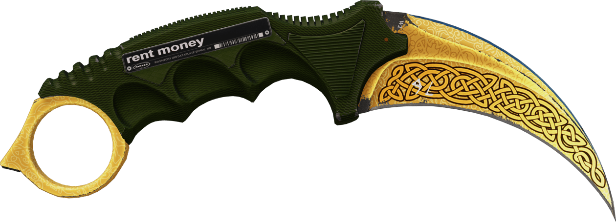 Preview image 2 of ★ StatTrak™ Karambit | Wiedza (lekkie zużycie)
