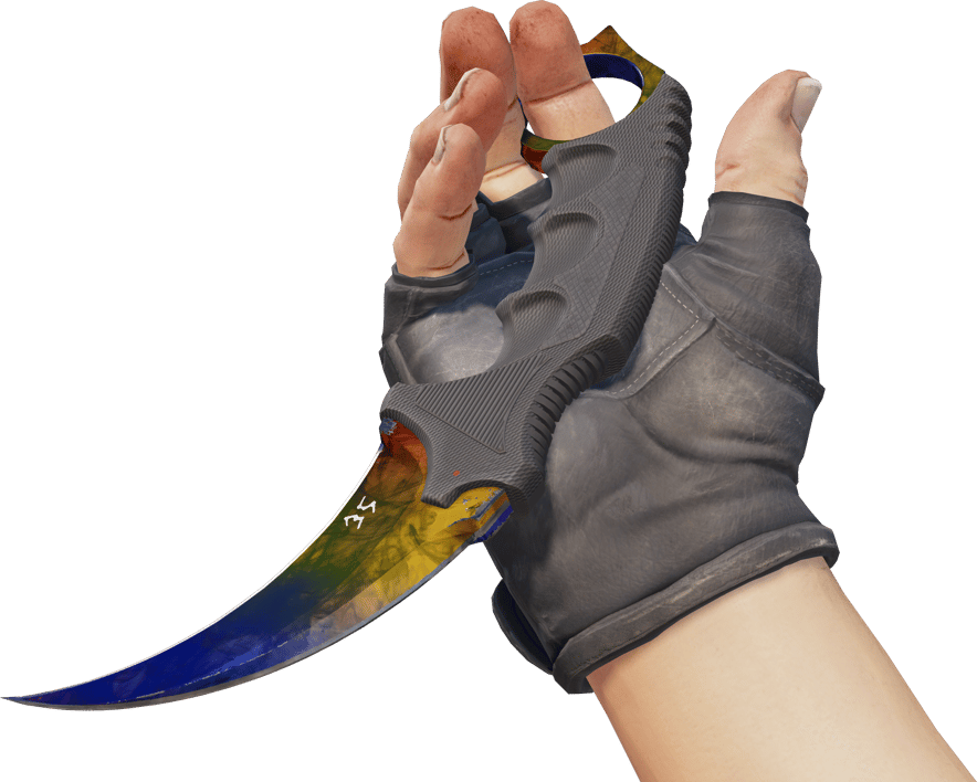 Preview image 3 of ★ StatTrak™ Karambit | Marble Fade (Com Pouco Uso)