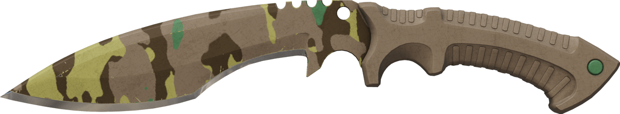 Preview image 2 of ★ StatTrak™ Dao Kukri | Boreal Forest (FT - Qua thực chiến)