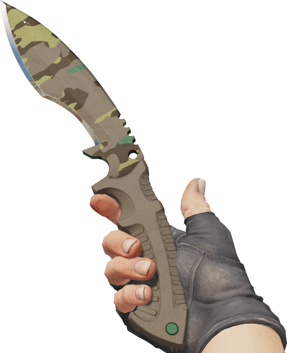 Preview image 3 of ★ StatTrak™ Dao Kukri | Boreal Forest (FT - Qua thực chiến)