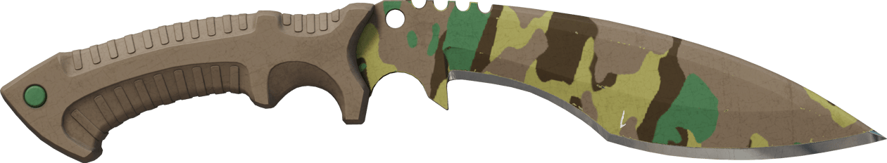 Preview image 1 of ★ StatTrak™ Dao Kukri | Boreal Forest (FT - Qua thực chiến)