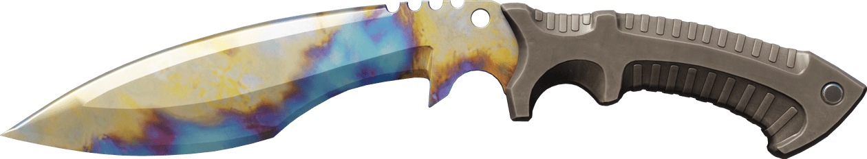 Preview image 2 of ★ StatTrak™ Kukri Knife | Case Hardened (Factory New)