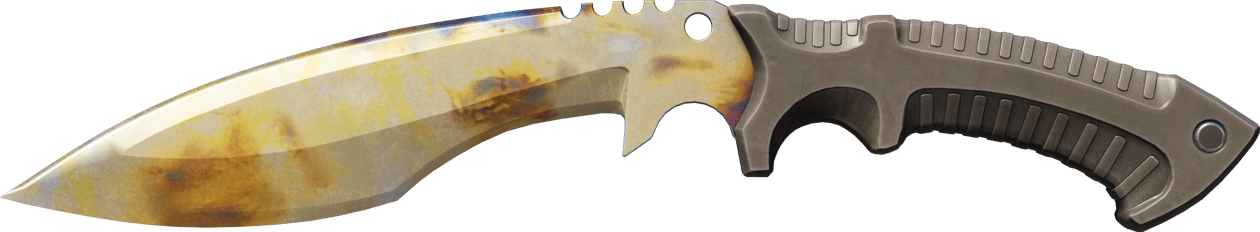 Preview image 2 of ★ StatTrak™ Kukri Knife | Case Hardened (Testado no Terreno)