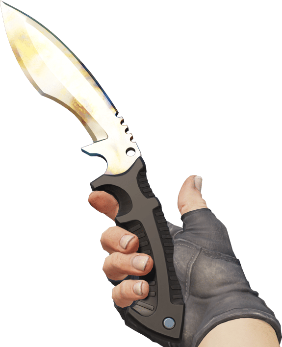 Preview image 3 of ★ StatTrak™ Kukri Knife | Case Hardened (Testado no Terreno)