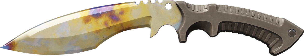 Preview image 2 of ★ StatTrak™ Kukri Knife | Case Hardened (Minimal Wear)