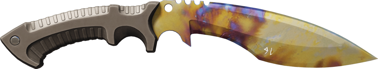 Preview image 1 of ★ StatTrak™ Kukri Knife | Case Hardened (Minimal Wear)