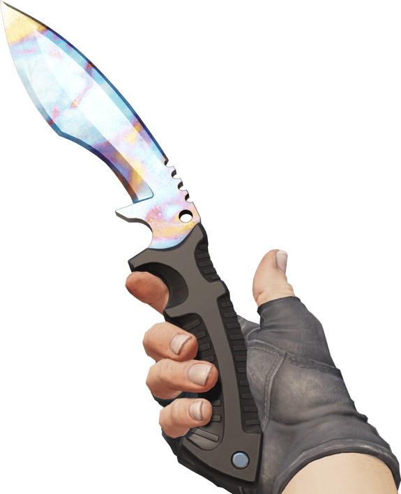 Preview image 3 of ★ StatTrak™ Kukri Knife | Case Hardened (Well-Worn)