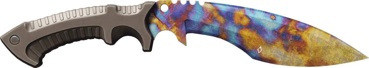 Preview image 1 of ★ StatTrak™ Kukri Knife | Case Hardened (Well-Worn)