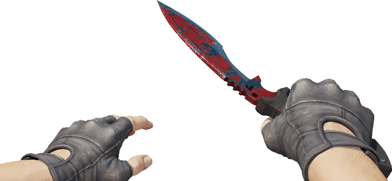 Preview image 4 of ★ StatTrak™ Cuchillo kukri | Tela escarlata (Deplorable)