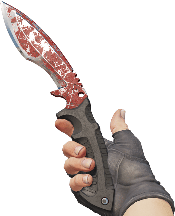 Preview image 3 of ★ StatTrak™ Cuchillo kukri | Tela escarlata (Deplorable)