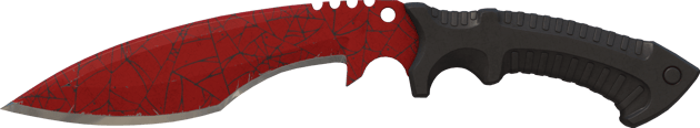 Preview image 2 of ★ StatTrak™ Nóż kukri | Szkarłatna sieć (po testach bojowych)