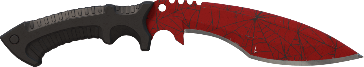 Preview image 1 of ★ StatTrak™ มีดคูครี | Crimson Web (ผ่านการทดสอบภาคสนาม)