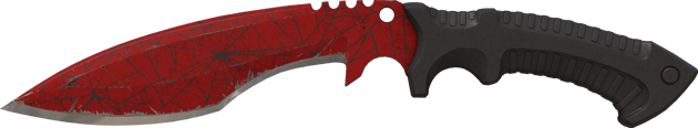 Preview image 2 of ★ StatTrak™ Dao Kukri | Crimson Web (WW - Khá mòn)