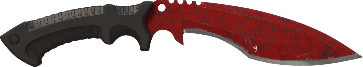 Preview image 1 of ★ StatTrak™ Cuchillo kukri | Tela escarlata (Bastante desgastado)