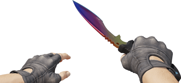 Preview image 4 of ★ StatTrak™ Coltello Kukri | Fade (Usura minima)