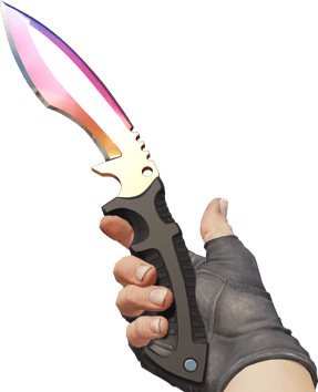 Preview image 3 of ★ StatTrak™ Coltello Kukri | Fade (Usura minima)