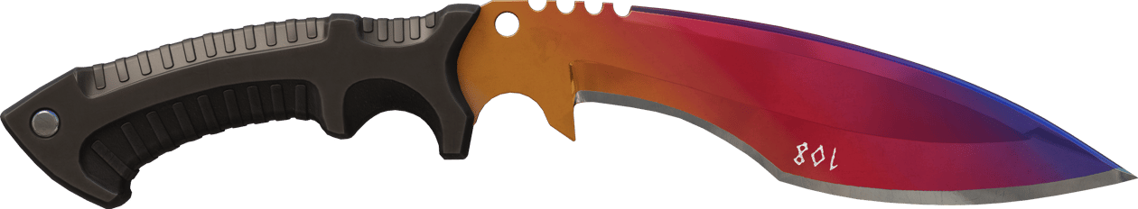 Preview image 1 of ★ StatTrak™ Nóż kukri | Gradient (lekkie zużycie)