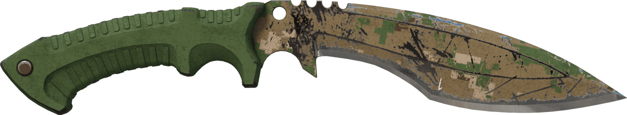 Preview image 1 of ★ StatTrak™ มีดคูครี | Forest DDPAT (ถลอกปอกเปิกจากการรบ)