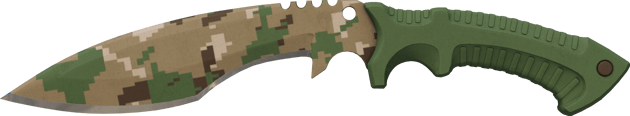 Preview image 2 of ★ StatTrak™ Coltello Kukri | Forest DDPAT (Nuovo di fabbrica)