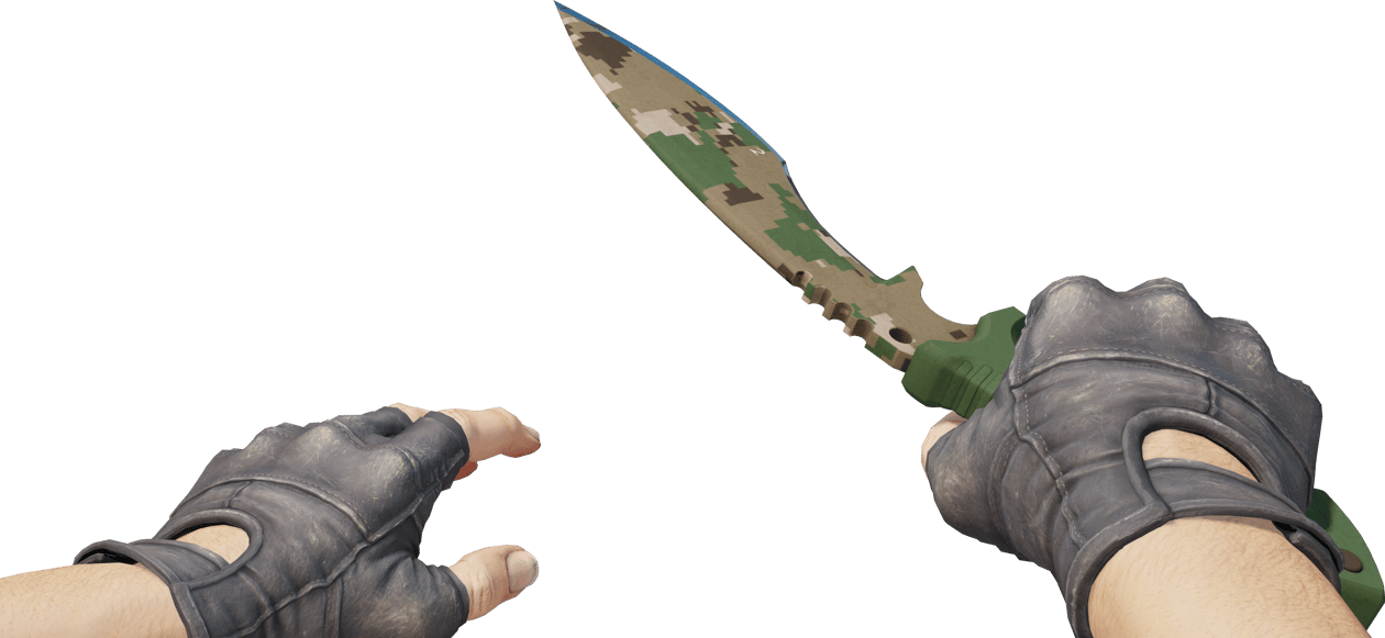 Preview image 4 of ★ StatTrak™ Coltello Kukri | Forest DDPAT (Testato sul campo)