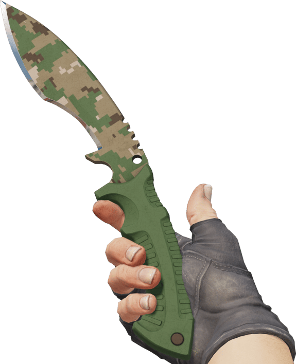 Preview image 3 of ★ StatTrak™ Coltello Kukri | Forest DDPAT (Testato sul campo)