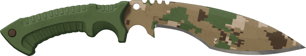 Preview image 1 of ★ StatTrak™ Coltello Kukri | Forest DDPAT (Testato sul campo)