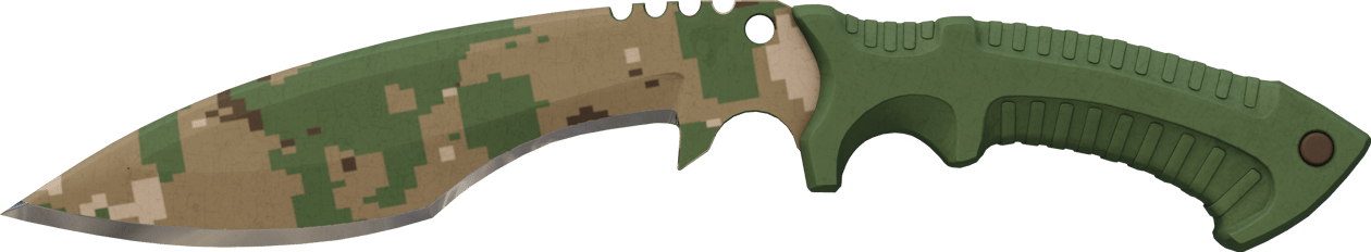 Preview image 2 of ★ StatTrak™ Kukri Knife | Forest DDPAT (Minimal Wear)